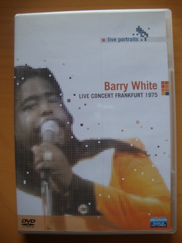 Dvd barry white - white, live