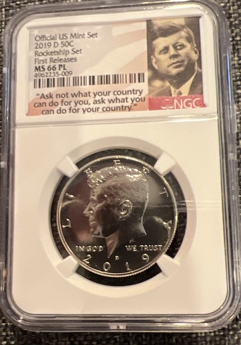 2019 kennedy mezzo dollaro - d,