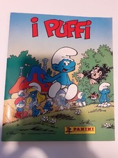 Album Figurine Panini I Puffi 1994, incompleto, con 42 figurine.