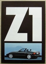 Brochure vendita auto BMW Z1