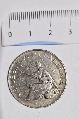 500 lire argento unita - unita, d