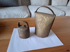 N.2 Campanacci In Ferro Animali Vintage