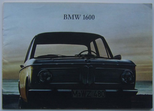 Bmw 1600 1966 brochure - bmw,