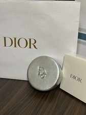 Dior Silver Round Leather
