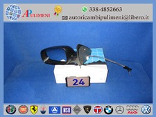 SPECCHIO RETROVISORE SX MECCANICO NERO CALOTTA GRANDE VW GOLF MK4 97- 03