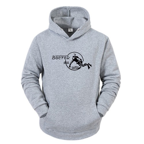Felpa con cappuccio vostok - con,