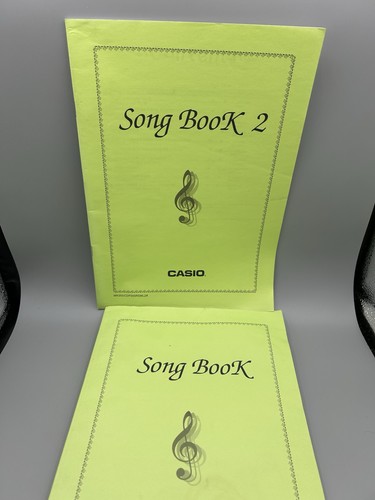 Casio song book - book,