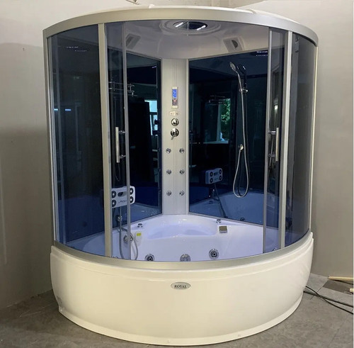 Cabina doccia con vasca - cabina,
