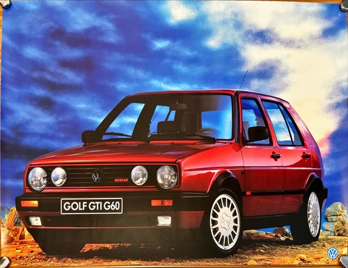 Poster volkswagen golf gti g60 - poster,