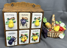 Set 6 barattoli porta spezie