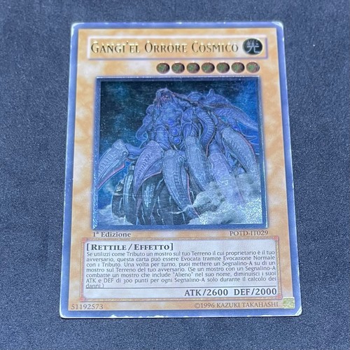 Carta gangi el orrore - yu-gi-oh,