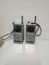 Lot Of 2 Vintage Lafayette HA-73 Citizen Band Walkie Talkie usati non testati