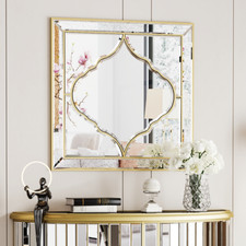 Specchio da parete oro antico