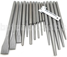 Set 16 pz punzoni e scalpelli