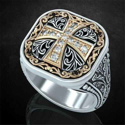Anello uomo croce super - , cool