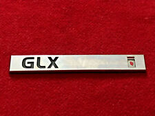 SKODA GLX LOGO SIGLA EMBLEMA FREGIO STEMMA SCRITTA TARGHETTA BADGE TARGA PLACCA