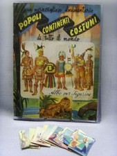 POPOLI CONTINENTI COSTUMI-BEA 1950-FIGURINA a scelta (256/440)-STICKER-Recuperat