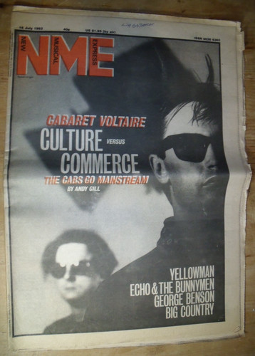 1980s vintage nme - 1980s,