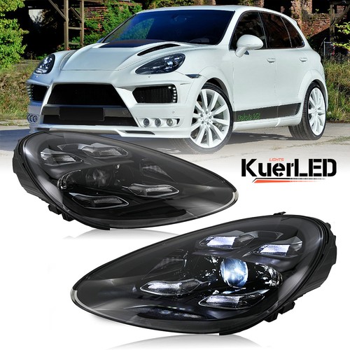 Coppia fari led - led, porsche