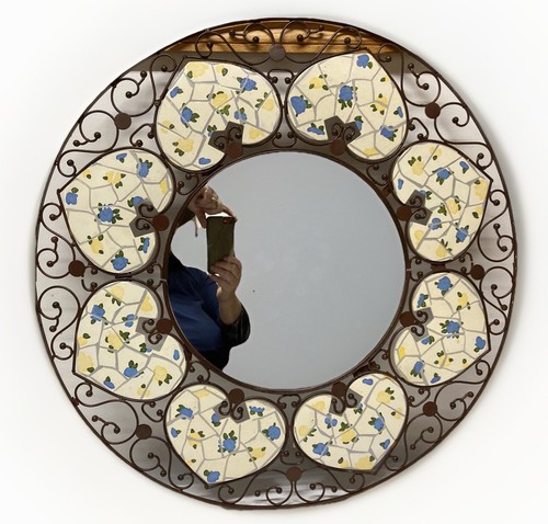 Specchio parete boho - specchio,