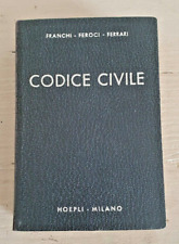 Hoepli Milano Codice Civile e
