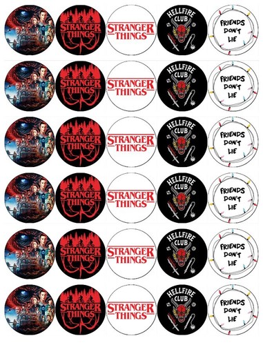 Stranger things topper - stranger, 30