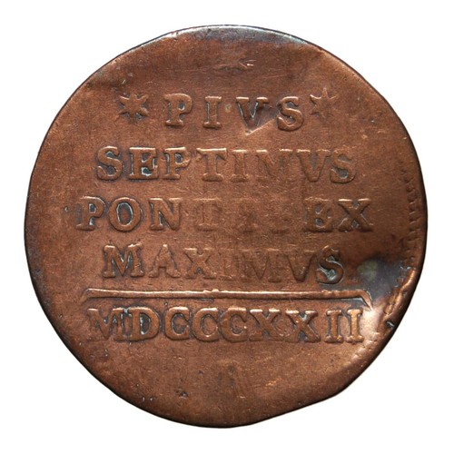 Baiocco 1822 tipo - 1/2,