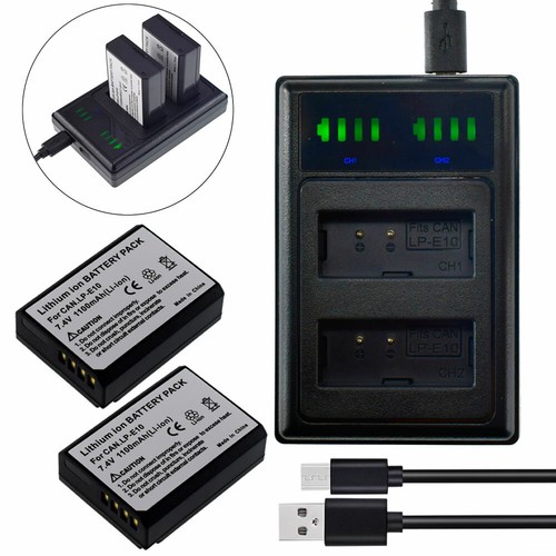 Batterie caricatore lcd - batterie,