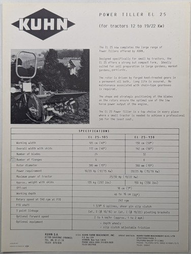 Brochure foglio singolo