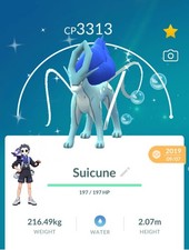 Shiny Suicune 2019 Livello 50