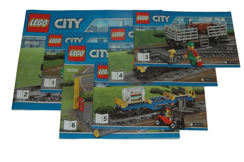 Lego treno ferrovia 60052 - ferrovia,
