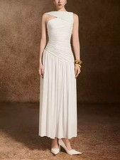 Abito Bianco Elegante Con