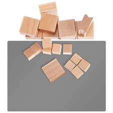  20 Pcs Legnetti Per Lavoretti Forniture Stampa Timbri Scrapbooking