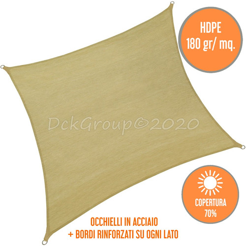 Vela ombreggiante quadrata - vela,
