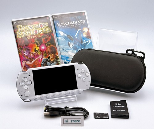 Sony psp 3000 console bianca - console,