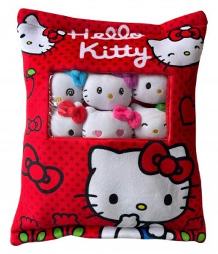 Cuscino mini peluche hello - 6,