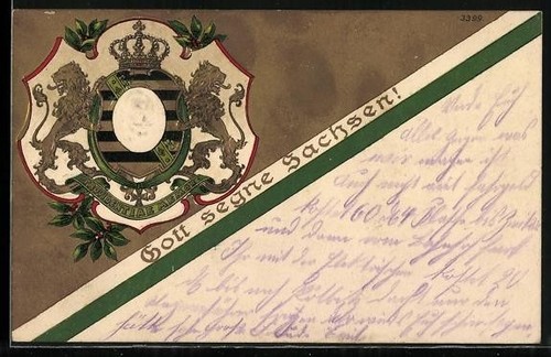 Cartolina stemma della casa