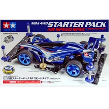 TAMIYA 1:32 MINI 4WD AUTO STARTER PACK AR SPEED SPEC AERO AVANTE ART 18706
