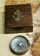 BUSSOLA in OTTONE ANTICATO +