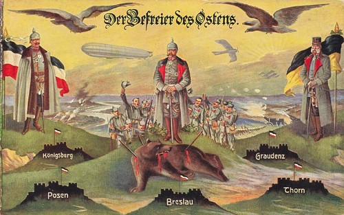 Cartolina ww1 der befreier - cartolina, des