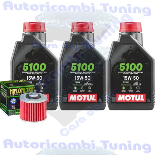 Kit tagliando olio motul - tagliando, 5100