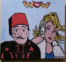 Quadro Totò in pop art Mis