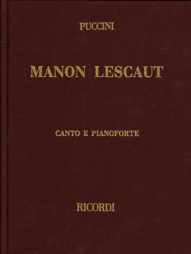 Puccini manon lescaut - -,