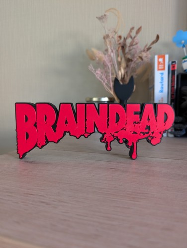 Logo braindead enseigne - 3d,