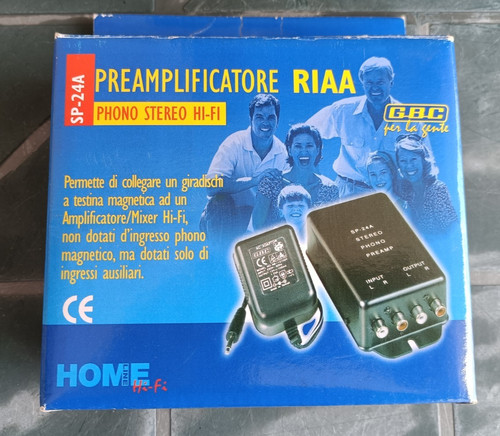 Preamplificatore riaa c - riaa, g.b.c