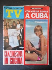 TV SORRISI E CANZONI 49 1970 MARISA SANNIA MASSIMO RANIERI CARRA [G66A]