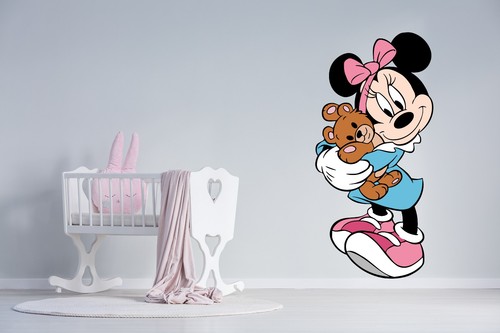 Adesivo murale minnie - minnie, mouse