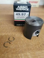 Pistone Kart Asso 49.97R 100cc con anello e clip Cir TM Vortex