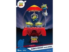 DISNEY PIXAR ALIENS ROCKET DELUXE BEAST KINGDOM STATUE PVC TOY STORY