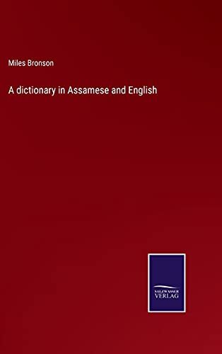 Dictionary assamese and - a,